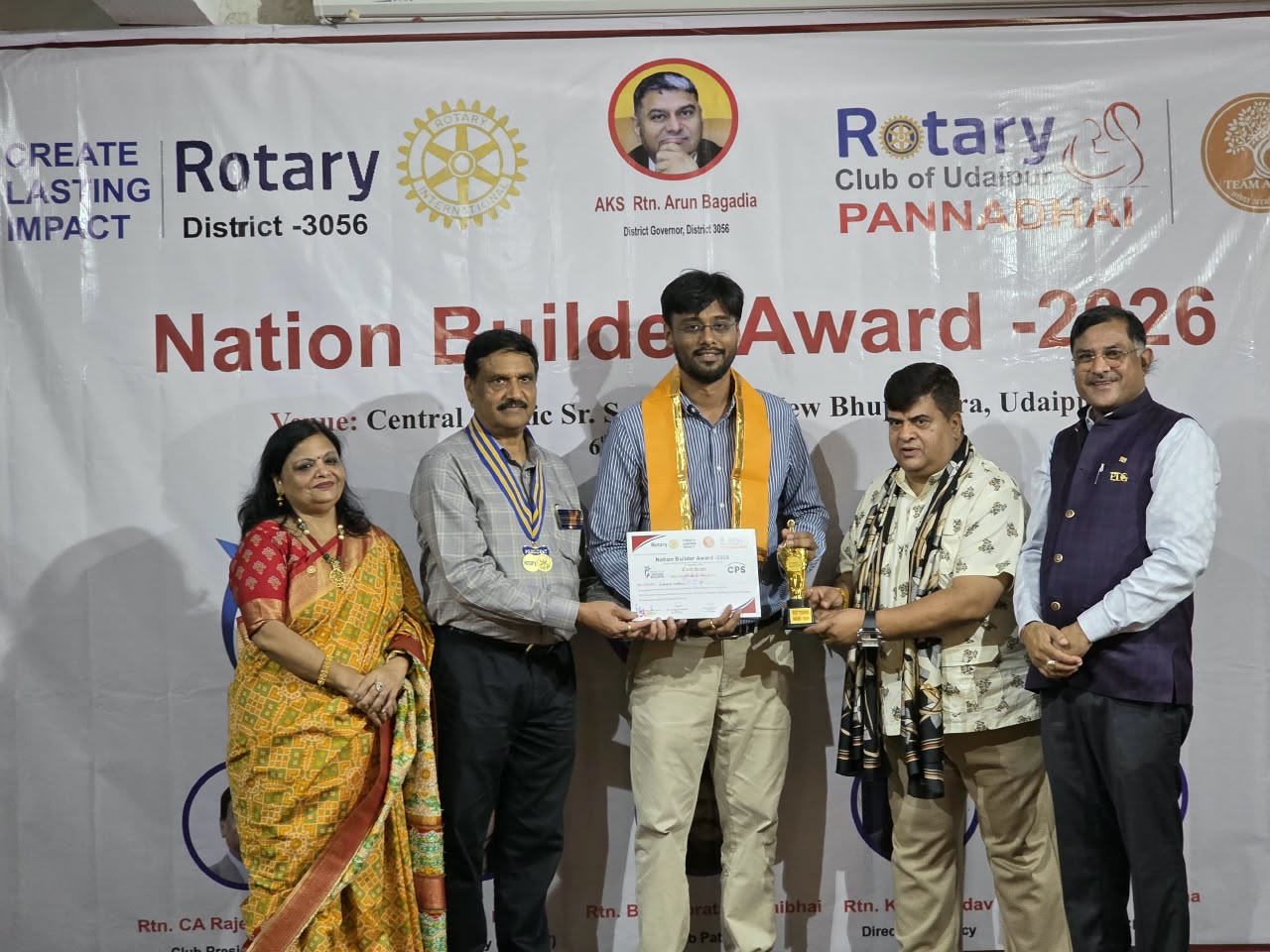 Nation Builder Award 2026 Animentor Academy Udaipur